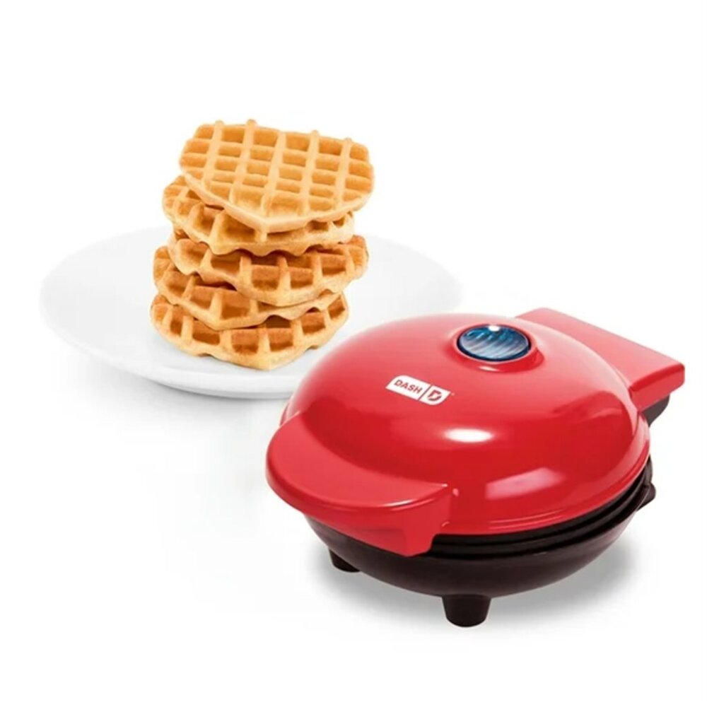 Dash: Heart-Shaped Mini Waffle Maker - 4”